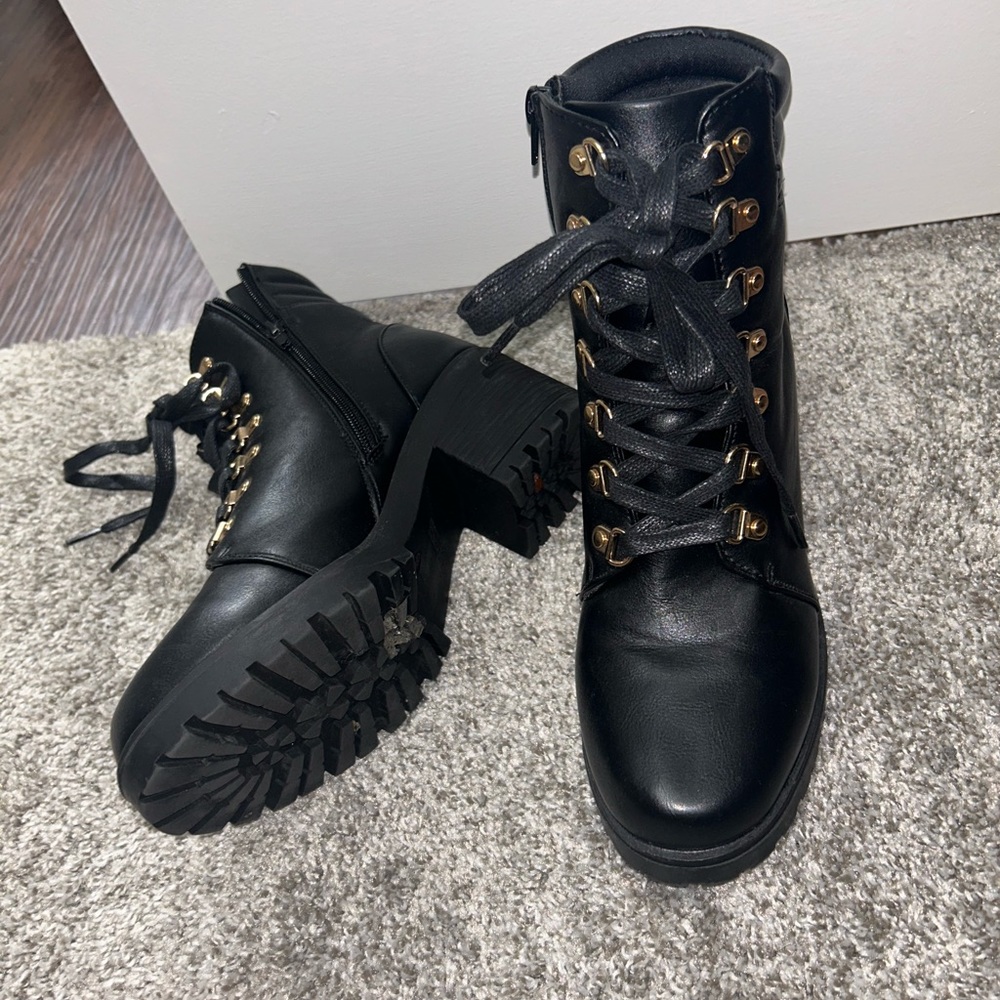 Combat boots - Picture 3 of 4